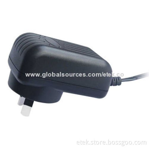 12W Switching Power Adapter with Australian AC Plug
